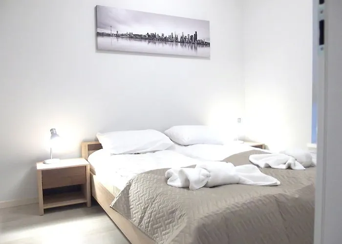 Bedroom Apartments Krzywoustego 14